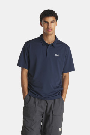 Jack Wolfskin Delgami Polo Blauw XXL