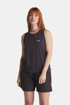Jack Wolfskin Wildtrail Tank Top Dames Grijs S