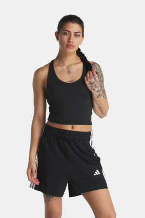 Vuori Halo Performance Crop Tank 2.0 Top Dames Zwart S