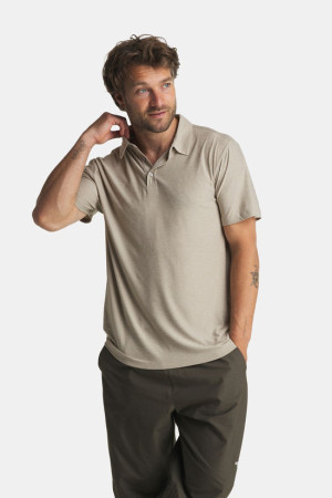 Vuori Strato Tech Polo Bruin XL