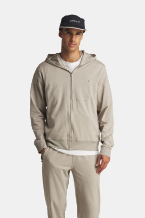 Vuori Ponto Full Zip Hoodie Vest Bruin M
