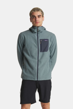 Patagonia R1 Air Hoody Fleecevest Blauw S