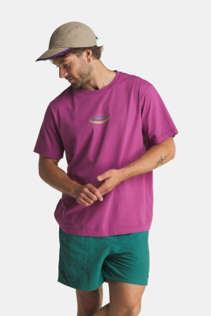 Patagonia '95 Oval Logo T-Shirt Paars M