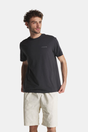 Patagonia P-6 Logo T-Shirt Zwart XS