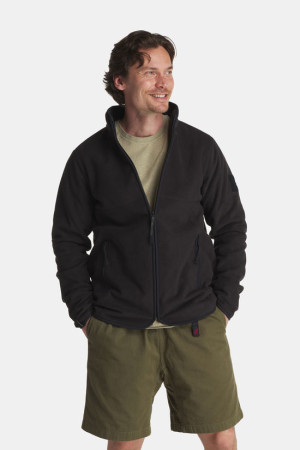 Didriksons Hans Fullzip Fleece Zwart XXL