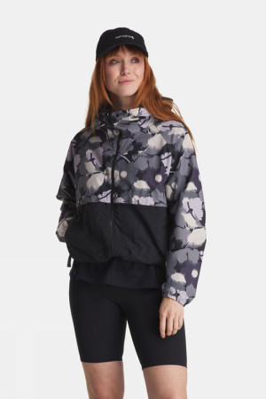 Columbia Spire Valley Printed Windbreaker Dames Grijs L