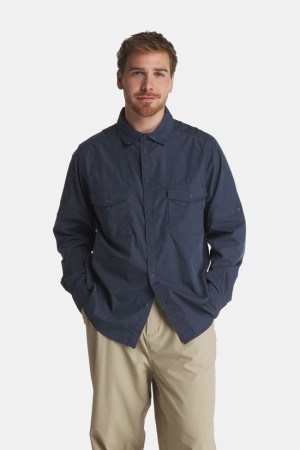 Craghoppers Kiwi II LS Shirt Blauw XXL