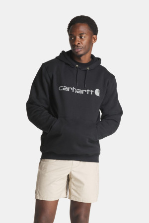 Carhartt Marquette Logo Trui Zwart XL