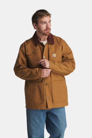 Carhartt Iconic C01 Rugged Flex Jas Bruin L