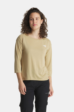 The North Face Tanken 3/4 T-Shirt Dames Bruin XS