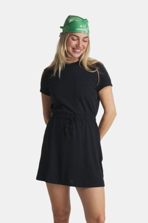 Roxy Sunny Expedition Solid Jurk Dames Zwart M