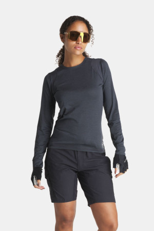 Endura Singletrack L/S Jersey Fietsshirt Dames Grijs L