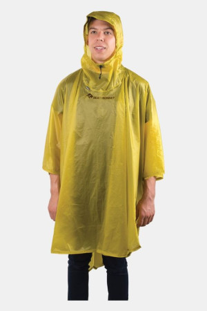 Sea To Summit 15D Poncho Groen One size