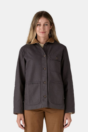 Patagonia Point Reyes Canvas Jas Dames Zwart S