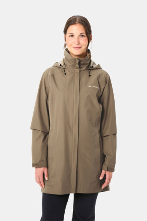 Vaude Escape Regenjas Dames Bruin 42