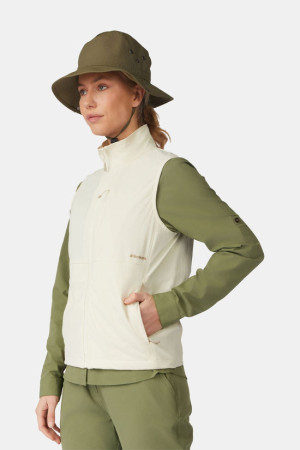 Ayacucho Jungle Travel Vest Bodywarmer Dames Wit S