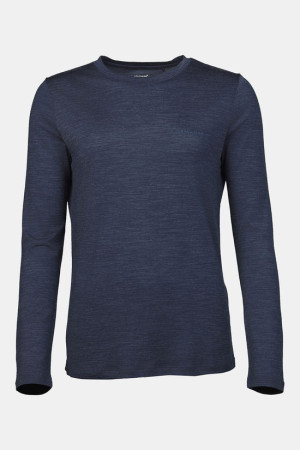 Ayacucho Ridge Trail Merino LS Tee Dames Blauw S