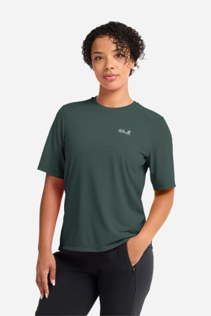 Jack Wolfskin Prelight Suncool T Dames Groen L