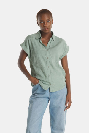 Royal Robbins Oasis Ss Shirt Groen M