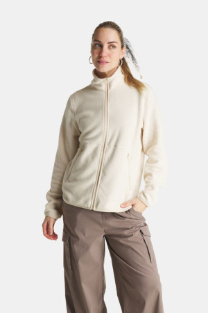 Jack Wolfskin Lite Curl Fleecevest Dames Bruin M