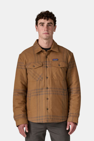 Patagonia LW Insulated Fjord Flannel Shirt Bruin XL