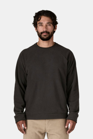 Patagonia Micro D Crewneck Fleecetrui Zwart XS