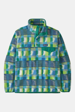 Patagonia Lightweight Synchilla Snap-T P/O Trui Blauw L