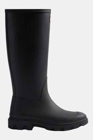 Hunter Downpour Tall Regenlaars Zwart UK 5
