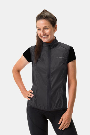 Vaude Matera Air Vest Windstopper Dames Zwart 38