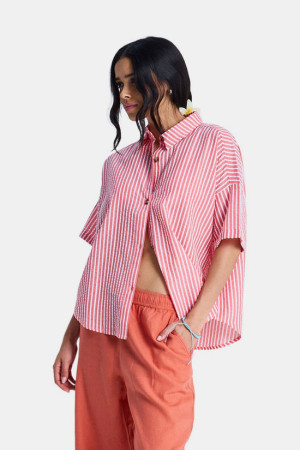Roxy Beachy Nostalgia Blouse Dames Rood S