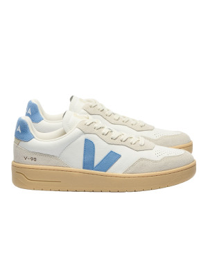 VEJA V-90 O.T. Leather Women Extra White Aqua Natural 37