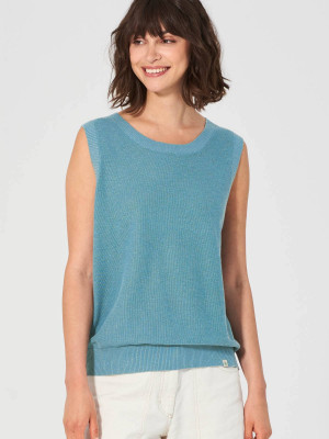 HempAge Moderner Pullunder matcha S