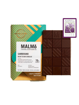 Malmö Chokladfabrik Tafel 58g Sambirano