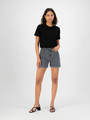 MUD Jeans Marilyn Short Stone Grey XS