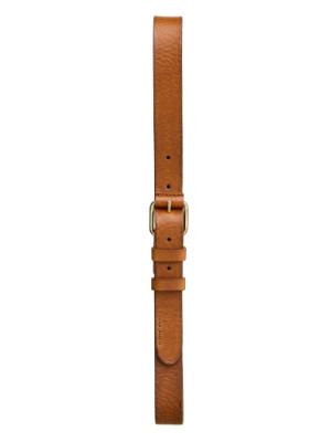 Nudie Jeans Belt Leather Dwayne toffee brown 80
