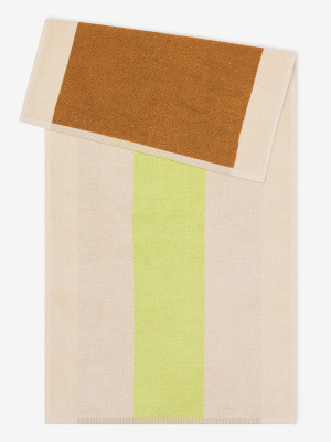 SUITE702 Handtuch gekämmte Baumwolle Lime Toffee