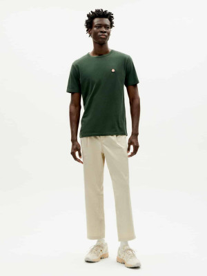 Thinking MU Sol T-Shirt Bottle Green Coral S