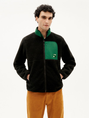Thinking MU Lewis Fleece Jacket Black XL