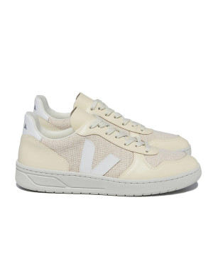 VEJA V-10 J-Mesh Jute White Multico 42