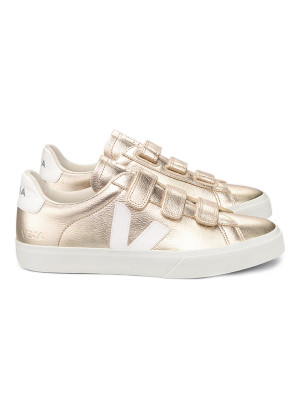 VEJA Recife Logo Chromefree Platine White 37