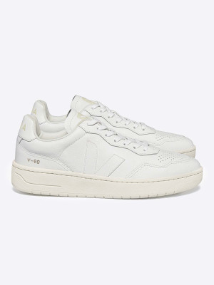 VEJA V-90 O.T. Leather Women Extra White 39