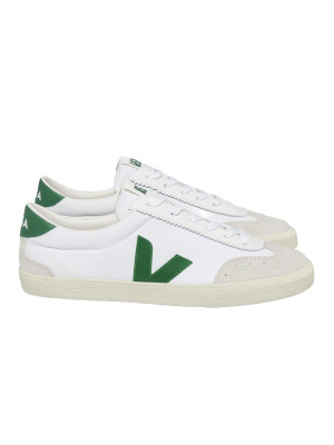 VEJA Volley Canvas Men White Emeraude 41