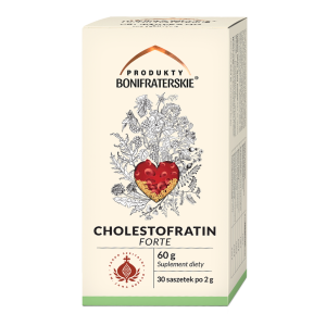 Produkty Bonifraterskie CHOLESTOFRATIN FORTE 30 saszetek po 2 g - Oficjalny Sklep