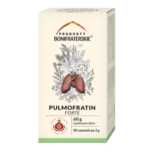 Produkty Bonifraterskie PULMOFRATIN FORTE 30 saszetek po 2 g - Oficjalny Sklep
