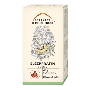 Produkty Bonifraterskie SLEEPFRATIN FORTE 30 saszetek po 2 g - Oficjalny Sklep
