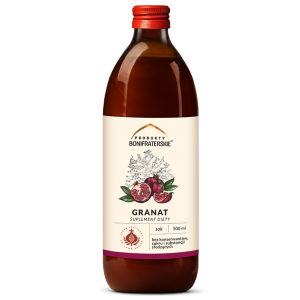 Produkty Bonifraterskie GRANAT SOK 500 ml - Oficjalny Sklep