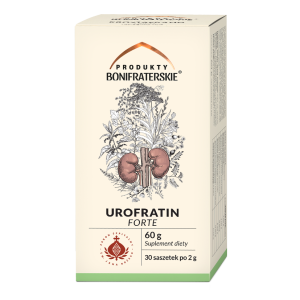 Produkty Bonifraterskie UROFRATIN FORTE 30 saszetek po 2 g - Oficjalny Sklep