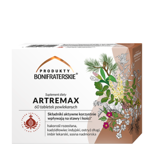 Produkty Bonifraterskie ARTREMAX 60 tabletek powlekanych - Oficjalny Sklep