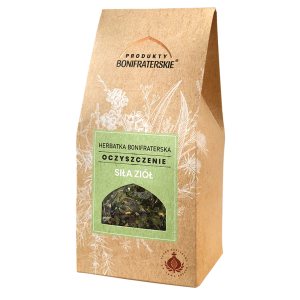 Produkty Bonifraterskie HERBATKA BONIFRATERSKA SIŁA ZIÓŁ OCZYSZCZENIE 100 g - Oficjalny Sklep