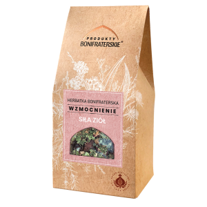 Produkty Bonifraterskie HERBATKA BONIFRATERSKA SIŁA ZIÓŁ WZMOCNIENIE* 100 g - Oficjalny Sklep